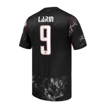 Canada Cyle Larin #9 Uit tenue WK 2026 Voetbalshirt Korte Mouw Canada Cyle Larin #9 Uit tenue WK 2026 Voetbalshirt Korte Mouw
