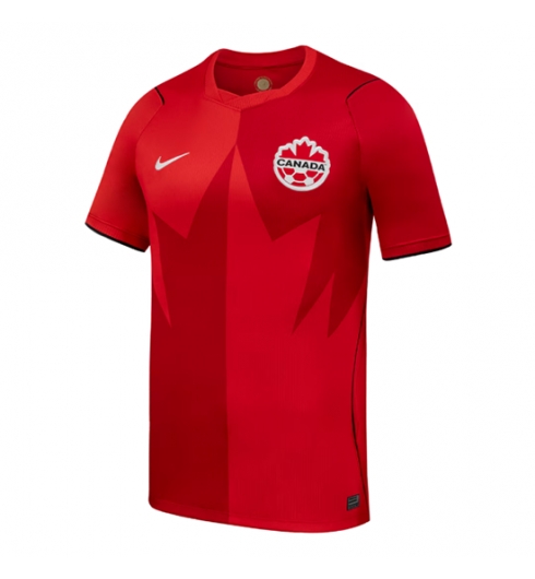 Canada Thuis tenue WK 2026 Voetbalshirt Korte Mouw Canada Thuis tenue WK 2026 Voetbalshirt Korte Mouw