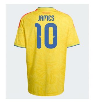 Colombia James Rodriguez #10 Thuis tenue WK 2026 Voetbalshirt Korte Mouw