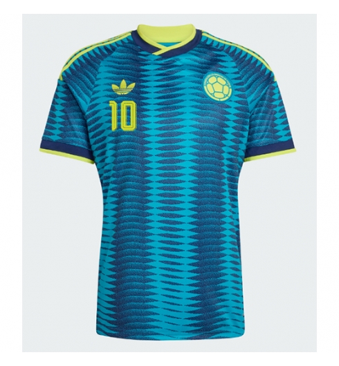 Colombia James Rodriguez #10 Uit tenue WK 2026 Voetbalshirt Korte Mouw 2 Colombia James Rodriguez #10 Uit tenue WK 2026 Voetbalshirt Korte Mouw 2