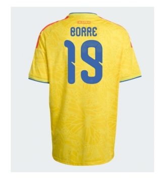 Colombia Rafael Santos Borre #19 Thuis tenue WK 2026 Voetbalshirt Korte Mouw