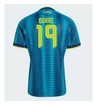 Colombia Rafael Santos Borre #19 Uit tenue WK 2026 Voetbalshirt Korte Mouw
