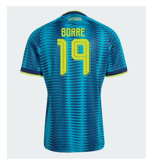 Colombia Rafael Santos Borre #19 Uit tenue WK 2026 Voetbalshirt Korte Mouw Colombia Rafael Santos Borre #19 Uit tenue WK 2026 Voetbalshirt Korte Mouw
