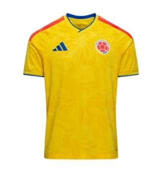 Colombia Thuis tenue WK 2026 Voetbalshirt Korte Mouw