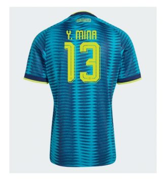 Colombia Yerry Mina #13 Uit tenue WK 2026 Voetbalshirt Korte Mouw