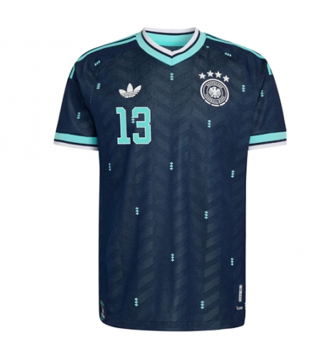Duitsland Deniz Undav #13 Uit tenue WK 2026 Voetbalshirt Korte Mouw 2 Duitsland Deniz Undav #13 Uit tenue WK 2026 Voetbalshirt Korte Mouw 2