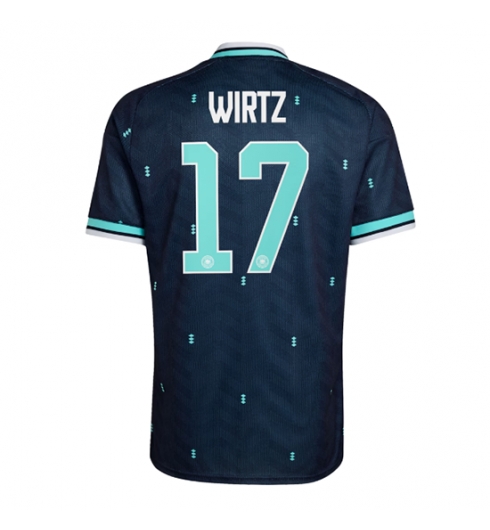 Duitsland Florian Wirtz #17 Uit tenue WK 2026 Voetbalshirt Korte Mouw Duitsland Florian Wirtz #17 Uit tenue WK 2026 Voetbalshirt Korte Mouw
