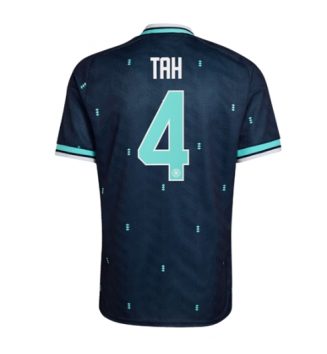 Duitsland Jonathan Tah #4 Uit tenue WK 2026 Voetbalshirt Korte Mouw Duitsland Jonathan Tah #4 Uit tenue WK 2026 Voetbalshirt Korte Mouw