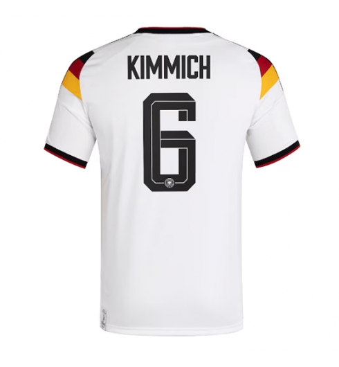 Duitsland Joshua Kimmich #6 Thuis tenue WK 2026 Voetbalshirt Korte Mouw Duitsland Joshua Kimmich #6 Thuis tenue WK 2026 Voetbalshirt Korte Mouw