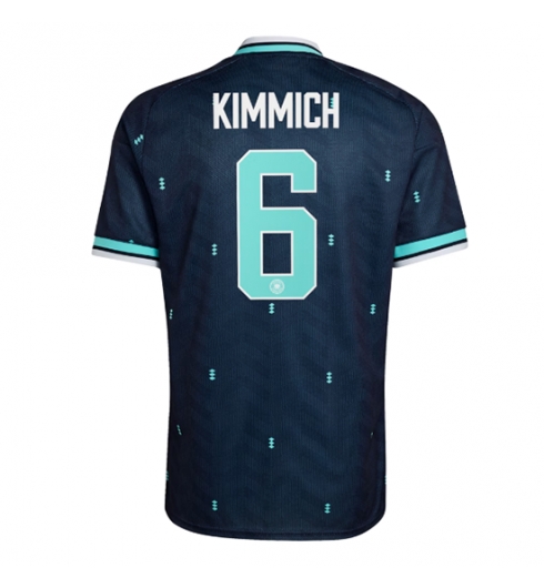 Duitsland Joshua Kimmich #6 Uit tenue WK 2026 Voetbalshirt Korte Mouw Duitsland Joshua Kimmich #6 Uit tenue WK 2026 Voetbalshirt Korte Mouw