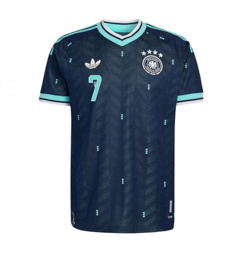 Duitsland Kai Havertz #7 Uit tenue WK 2026 Voetbalshirt Korte Mouw 2 Duitsland Kai Havertz #7 Uit tenue WK 2026 Voetbalshirt Korte Mouw 2