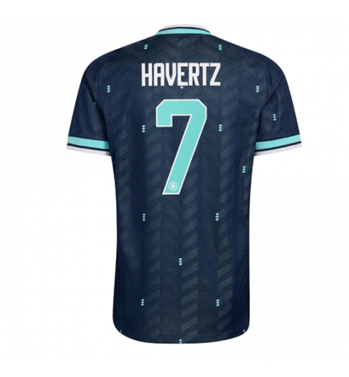 Duitsland Kai Havertz #7 Uit tenue WK 2026 Voetbalshirt Korte Mouw Duitsland Kai Havertz #7 Uit tenue WK 2026 Voetbalshirt Korte Mouw