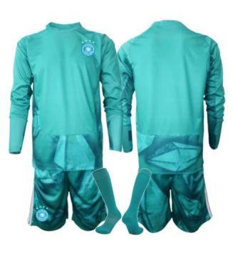 Duitsland Keeper Thuis tenue Kids WK 2026 Lange Mouwen (+ broek)