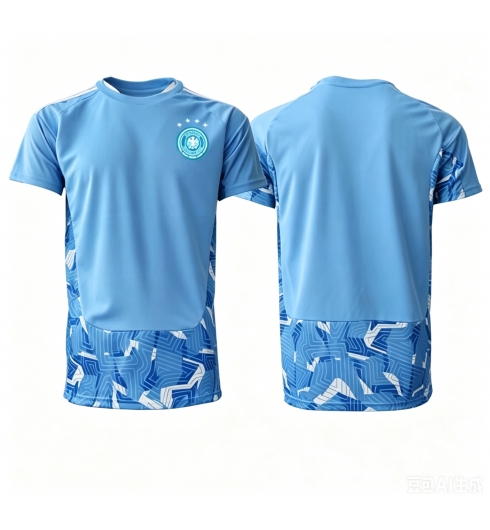 Duitsland Keeper Uit tenue WK 2026 Voetbalshirt Korte Mouw Duitsland Keeper Uit tenue WK 2026 Voetbalshirt Korte Mouw