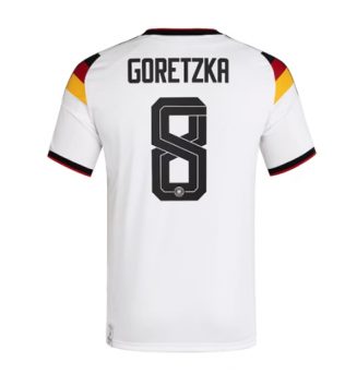 Duitsland Leon Goretzka #8 Thuis tenue WK 2026 Voetbalshirt Korte Mouw