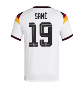 Duitsland Leroy Sane #19 Thuis tenue WK 2026 Voetbalshirt Korte Mouw