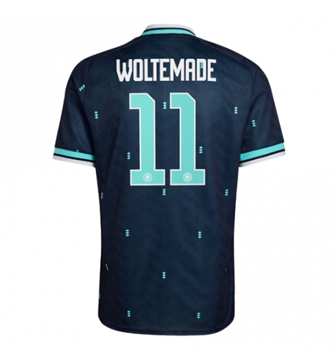 Duitsland Nick Woltemade #11 Uit tenue WK 2026 Voetbalshirt Korte Mouw Duitsland Nick Woltemade #11 Uit tenue WK 2026 Voetbalshirt Korte Mouw