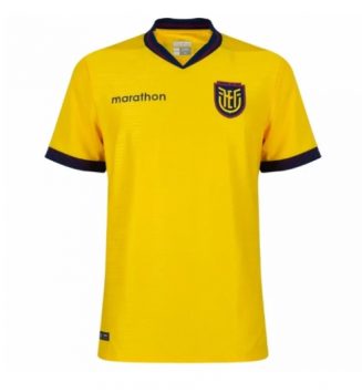 Ecuador Thuis tenue WK 2026 Voetbalshirt Korte Mouw Ecuador Thuis tenue WK 2026 Voetbalshirt Korte Mouw