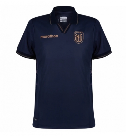 Ecuador Uit tenue WK 2026 Voetbalshirt Korte Mouw Ecuador Uit tenue WK 2026 Voetbalshirt Korte Mouw