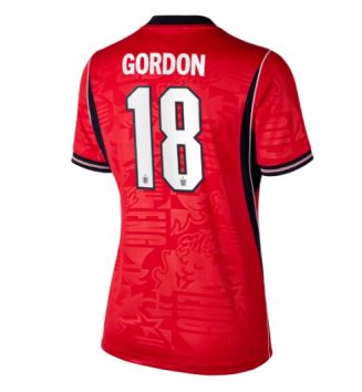 Engeland Anthony Gordon #18 Uit tenue Dames WK 2026 Voetbalshirt Korte Mouw