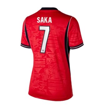 Engeland Bukayo Saka #7 Uit tenue Dames WK 2026 Voetbalshirt Korte Mouw