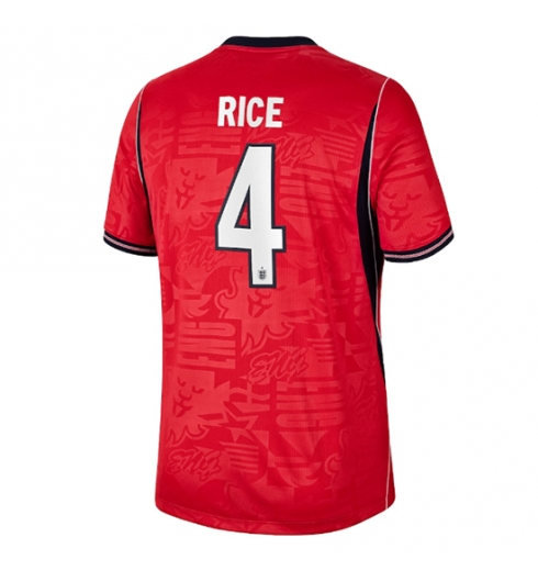 Engeland Declan Rice #4 Uit tenue WK 2026 Voetbalshirt Korte Mouw Engeland Declan Rice #4 Uit tenue WK 2026 Voetbalshirt Korte Mouw