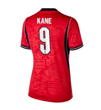 Engeland Harry Kane #9 Uit tenue Dames WK 2026 Voetbalshirt Korte Mouw