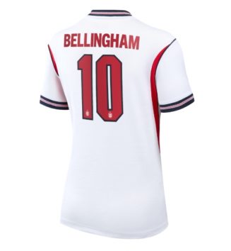 Engeland Jude Bellingham #10 Thuis tenue Dames WK 2026 Voetbalshirt Korte Mouw