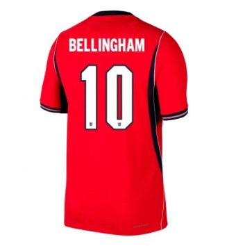 Engeland Jude Bellingham #10 Uit tenue WK 2026 Voetbalshirt Korte Mouw Engeland Jude Bellingham #10 Uit tenue WK 2026 Voetbalshirt Korte Mouw