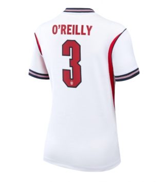 Engeland Nico O’Reilly #3 Thuis tenue Dames WK 2026 Voetbalshirt Korte Mouw
