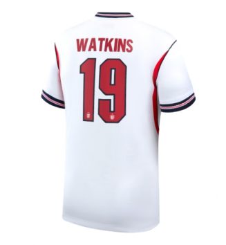 Engeland Ollie Watkins #19 Thuis tenue WK 2026 Voetbalshirt Korte Mouw Engeland Ollie Watkins #19 Thuis tenue WK 2026 Voetbalshirt Korte Mouw