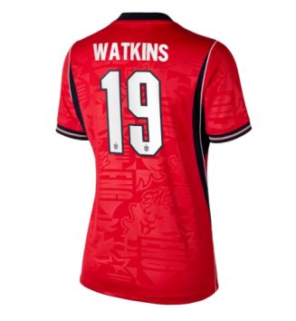 Engeland Ollie Watkins #19 Uit tenue Dames WK 2026 Voetbalshirt Korte Mouw