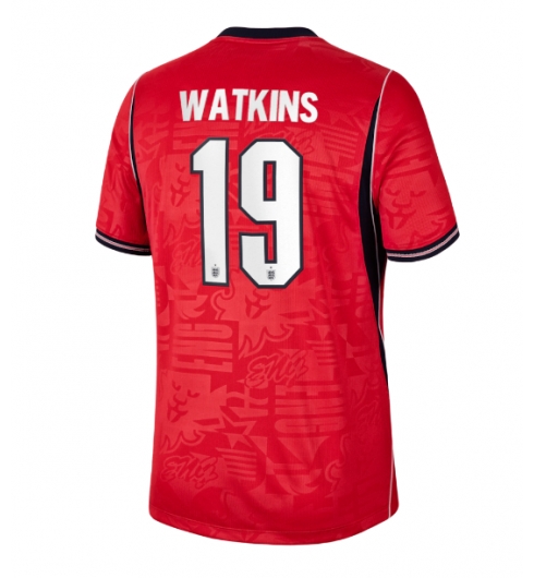 Engeland Ollie Watkins #19 Uit tenue WK 2026 Voetbalshirt Korte Mouw Engeland Ollie Watkins #19 Uit tenue WK 2026 Voetbalshirt Korte Mouw