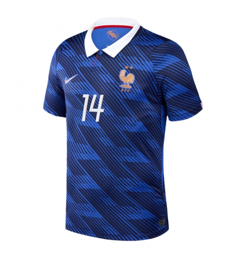 Frankrijk Adrien Rabiot #14 Thuis tenue WK 2026 Voetbalshirt Korte Mouw 2 Frankrijk Adrien Rabiot #14 Thuis tenue WK 2026 Voetbalshirt Korte Mouw 2
