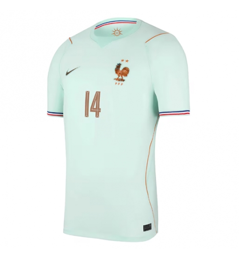 Frankrijk Adrien Rabiot #14 Uit tenue WK 2026 Voetbalshirt Korte Mouw 2 Frankrijk Adrien Rabiot #14 Uit tenue WK 2026 Voetbalshirt Korte Mouw 2