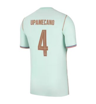 Frankrijk Dayot Upamecano #4 Uit tenue WK 2026 Voetbalshirt Korte Mouw