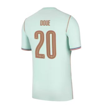 Frankrijk Desire Doue #20 Uit tenue WK 2026 Voetbalshirt Korte Mouw
