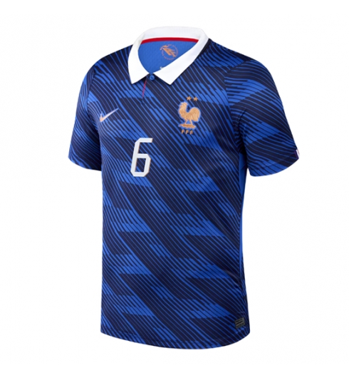 Frankrijk Eduardo Camavinga #6 Thuis tenue WK 2026 Voetbalshirt Korte Mouw 2 Frankrijk Eduardo Camavinga #6 Thuis tenue WK 2026 Voetbalshirt Korte Mouw 2