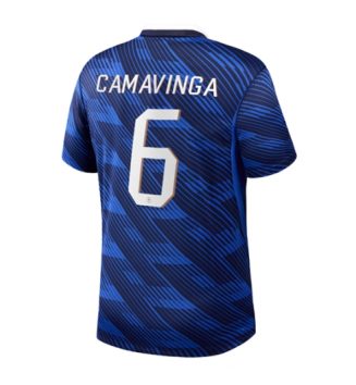 Frankrijk Eduardo Camavinga #6 Thuis tenue WK 2026 Voetbalshirt Korte Mouw