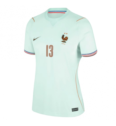 Frankrijk Jules Kounde #5 Uit tenue Dames WK 2026 Voetbalshirt Korte Mouw 2 Frankrijk Jules Kounde #5 Uit tenue Dames WK 2026 Voetbalshirt Korte Mouw 2