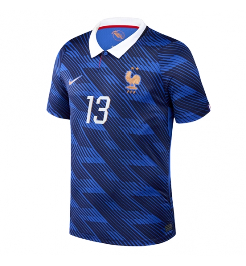 Frankrijk Kante #13 Thuis tenue WK 2026 Voetbalshirt Korte Mouw 2 Frankrijk Kante #13 Thuis tenue WK 2026 Voetbalshirt Korte Mouw 2