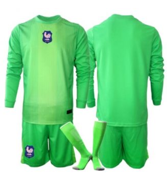 Frankrijk Keeper Uit tenue Kids WK 2026 Lange Mouwen (+ broek) Frankrijk Keeper Uit tenue Kids WK 2026 Lange Mouwen (+ broek)