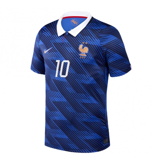 Frankrijk Kylian Mbappe #10 Thuis tenue WK 2026 Voetbalshirt Korte Mouw 2 Frankrijk Kylian Mbappe #10 Thuis tenue WK 2026 Voetbalshirt Korte Mouw 2