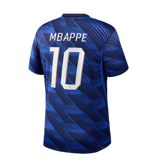 Frankrijk Kylian Mbappe #10 Thuis tenue WK 2026 Voetbalshirt Korte Mouw Frankrijk Kylian Mbappe #10 Thuis tenue WK 2026 Voetbalshirt Korte Mouw