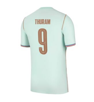Frankrijk Marcus Thuram #9 Uit tenue WK 2026 Voetbalshirt Korte Mouw