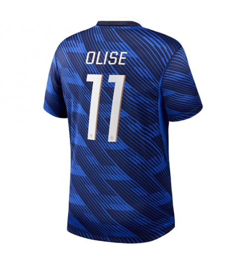 Frankrijk Michael Olise #11 Thuis tenue WK 2026 Voetbalshirt Korte Mouw Frankrijk Michael Olise #11 Thuis tenue WK 2026 Voetbalshirt Korte Mouw