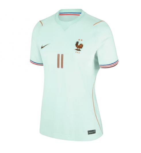 Frankrijk Michael Olise #11 Uit tenue Dames WK 2026 Voetbalshirt Korte Mouw 2 Frankrijk Michael Olise #11 Uit tenue Dames WK 2026 Voetbalshirt Korte Mouw 2