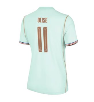 Frankrijk Michael Olise #11 Uit tenue Dames WK 2026 Voetbalshirt Korte Mouw Frankrijk Michael Olise #11 Uit tenue Dames WK 2026 Voetbalshirt Korte Mouw