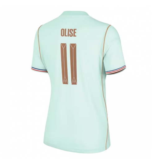 Frankrijk Michael Olise #11 Uit tenue Dames WK 2026 Voetbalshirt Korte Mouw Frankrijk Michael Olise #11 Uit tenue Dames WK 2026 Voetbalshirt Korte Mouw