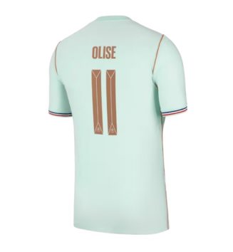 Frankrijk Michael Olise #11 Uit tenue WK 2026 Voetbalshirt Korte Mouw